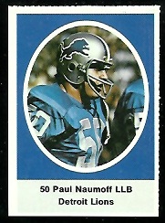 1972 Sunoco Stamps      209     Paul Naumoff